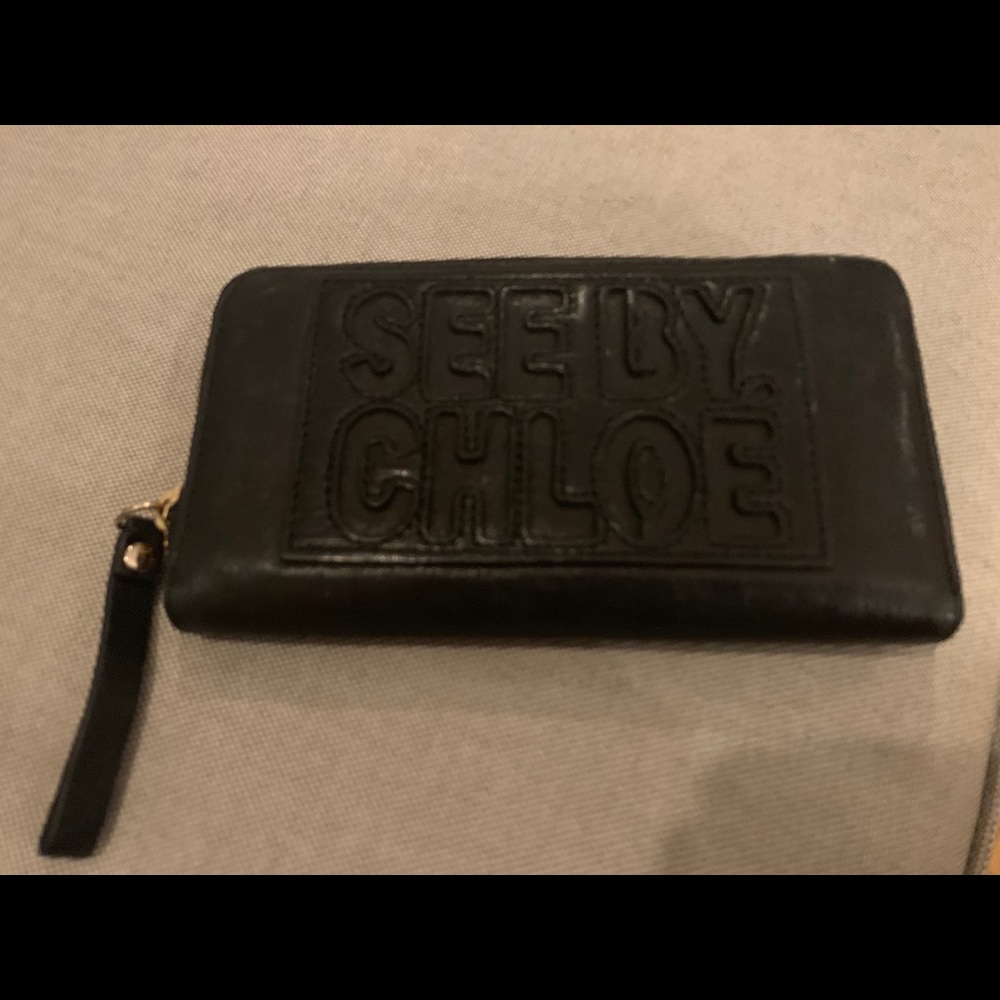 See by Chloé black leather Wallet